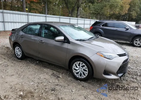 2018 Toyota Corolla L from USA, damaged, VIN 2T1BURHE5JC101916